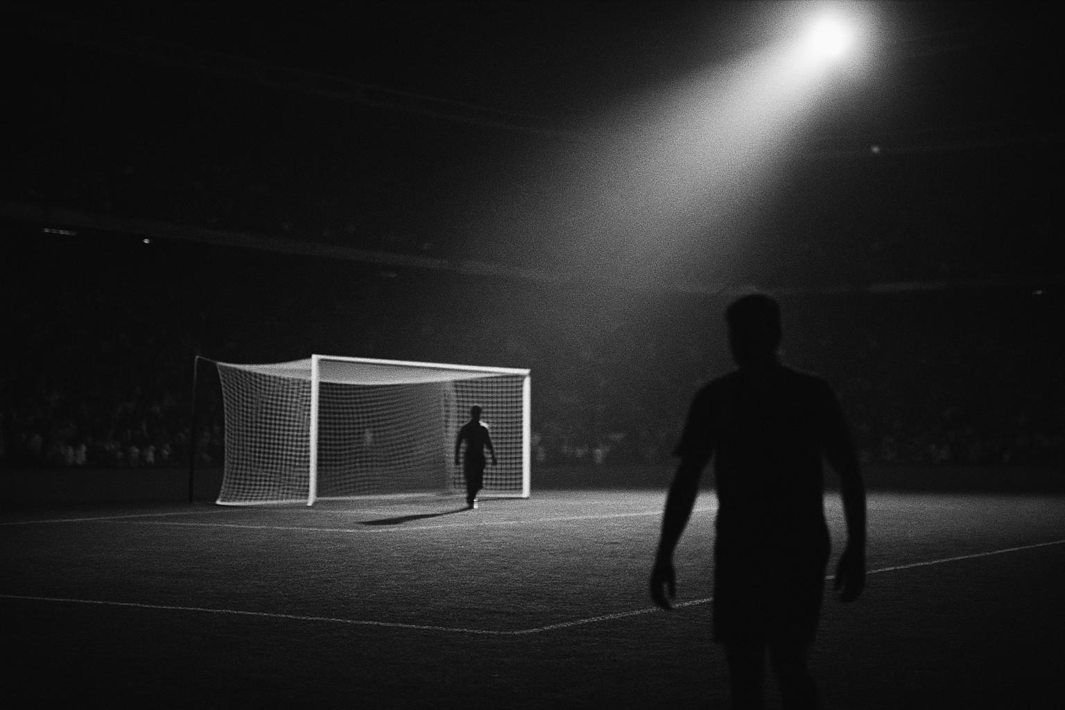 Grayscale editorial illustration: Spain's System, Not Stardust, Turns A Drab Final Into A Coronation In Extra Time